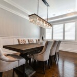 Elegant dining within and healthy exposure to the beauty outside.