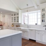 Open design kitchen for family get-togethers and entertaining.