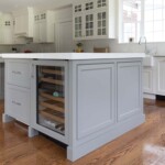 The classic food prep island with an abundance of under counter storage options.