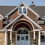 An impactful entrance that stylishly welcomes your best friends in for a long stay.