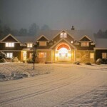 The beauty and welcoming power of a Corrigan Luxury Home are showcased in all seasons.